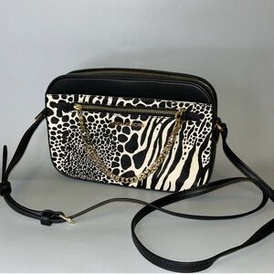 Michael Kors Jet Set Leather Cross Body Bag